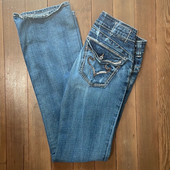 Big Star Denim - Big star jeans casey k low rise size 29 extra long XL